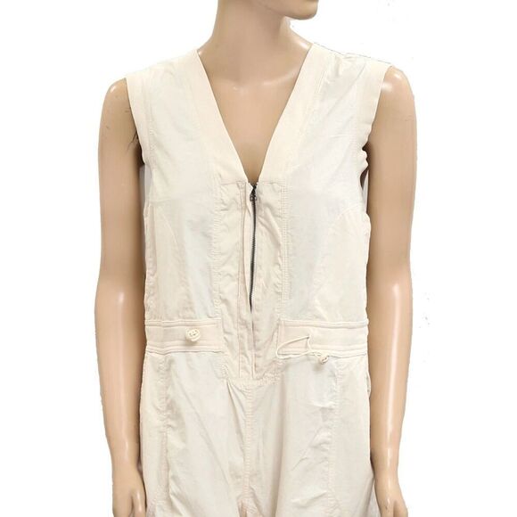 Daily Practice Anthropologie Soller Drawstring Jumpsuit Straight Leg XL 281876 - Picture 9 of 11